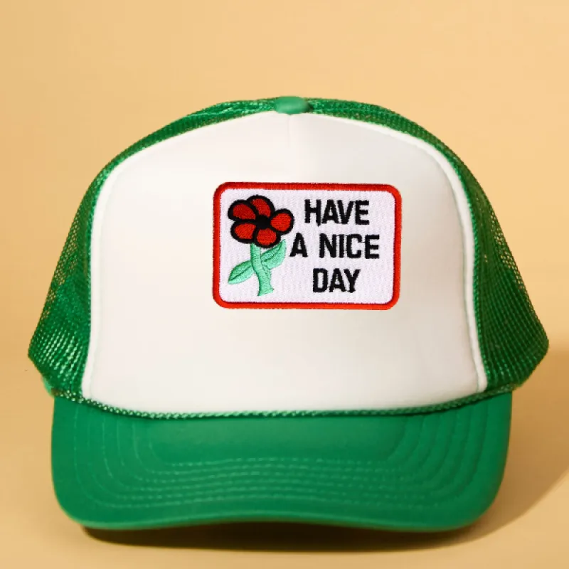 Custom Patch Trucker sold by Ascot + Hart