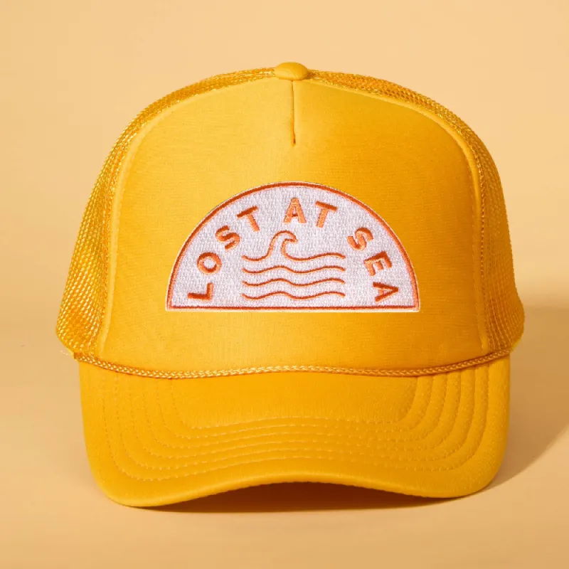 Custom Patch Trucker sold by Ascot + Hart