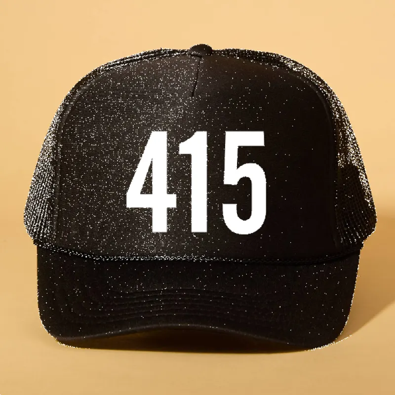 Custom Area Code Trucker sold by Ascot + Hart
