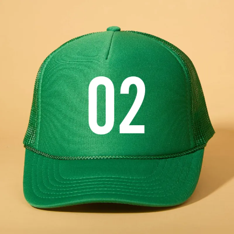 Custom Player Number Trucker sold by Ascot + Hart