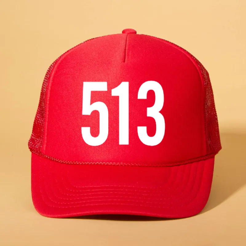 Custom Area Code Trucker sold by Ascot + Hart