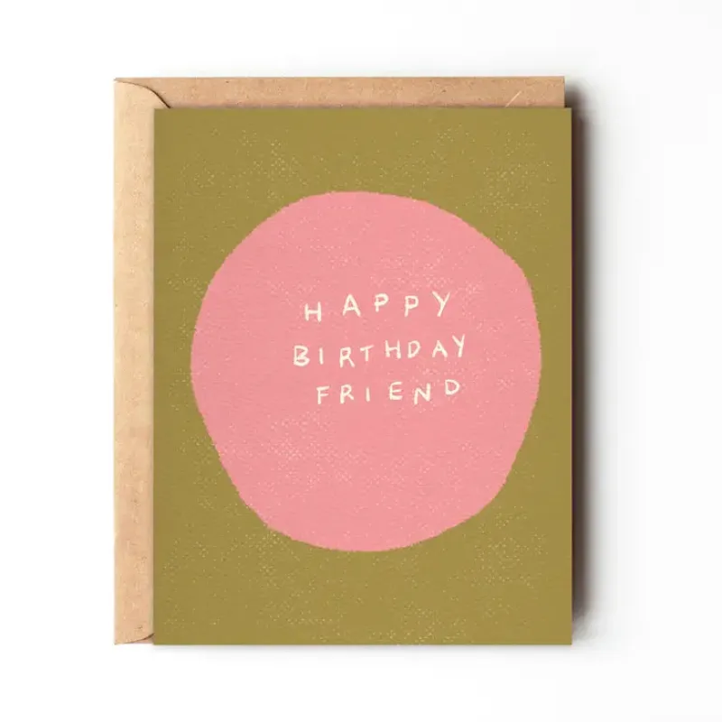 Happy Birthday Friend Card sold by Ascot + Hart
