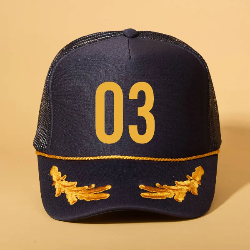 Custom Player Number Trucker sold by Ascot + Hart
