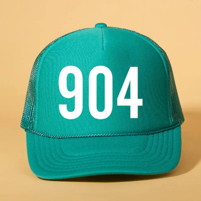 Custom Area Code Trucker sold by Ascot + Hart