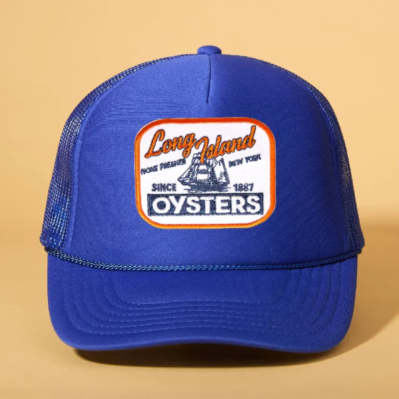 Custom Patch Trucker sold by Ascot + Hart