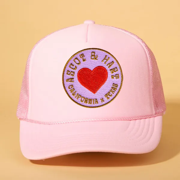 Custom Patch Trucker sold by Ascot + Hart