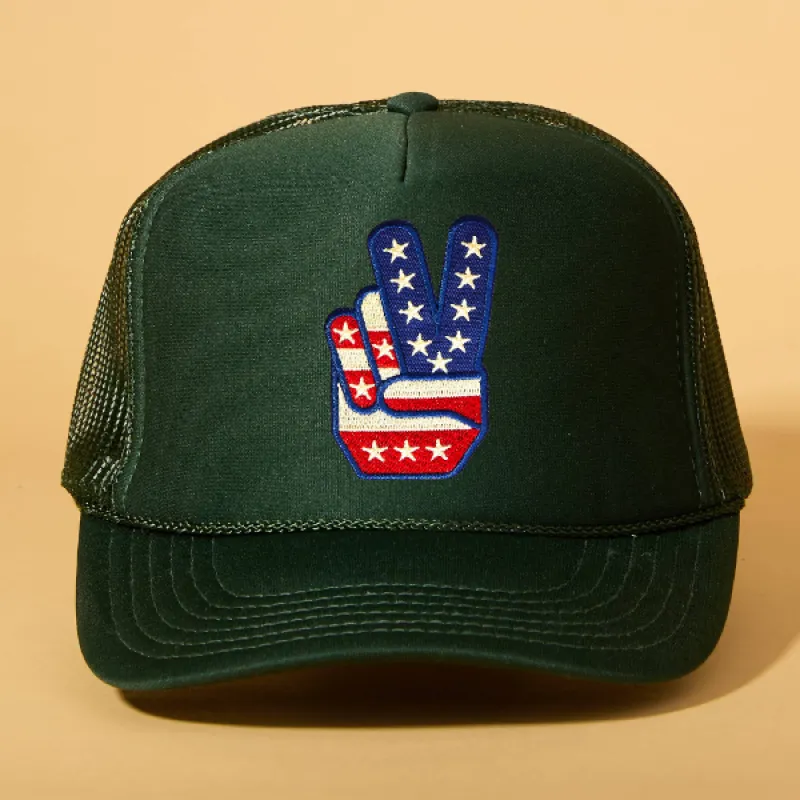 Custom Patch Trucker sold by Ascot + Hart