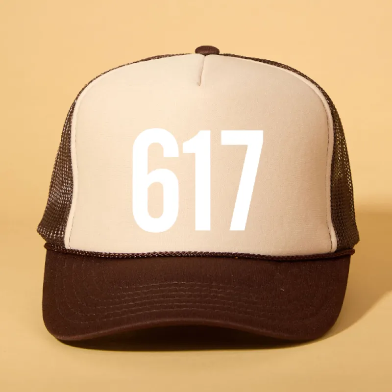Custom Area Code Trucker sold by Ascot + Hart