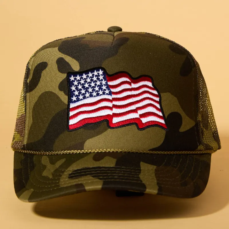 Custom Patch Trucker sold by Ascot + Hart