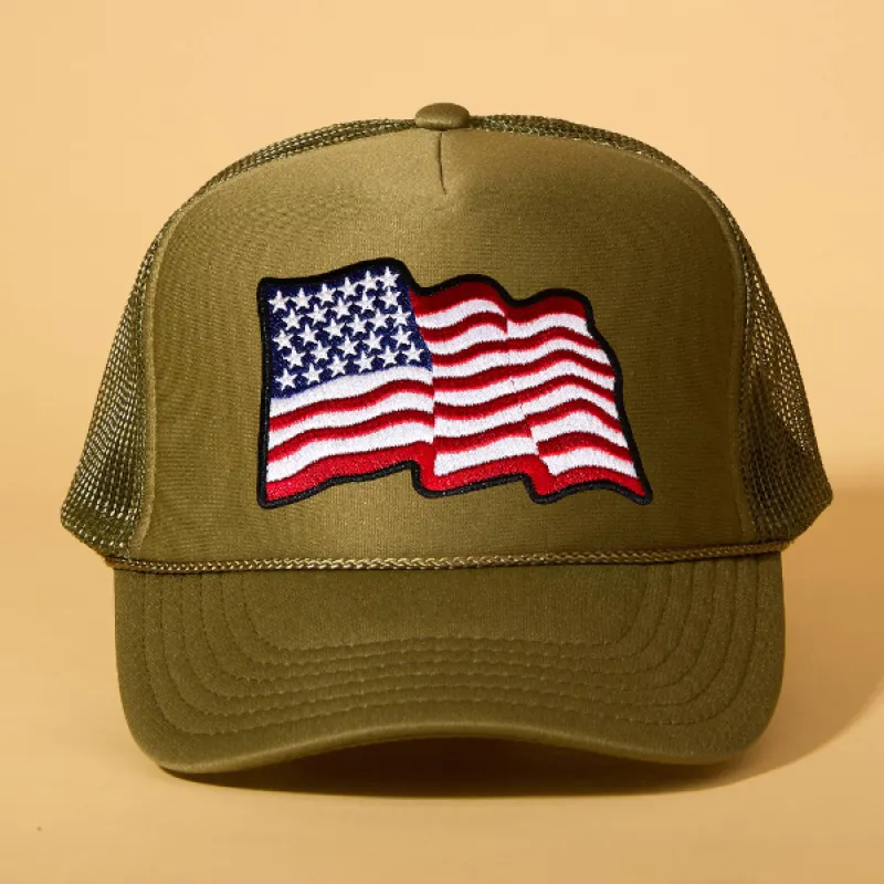 Custom Patch Trucker sold by Ascot + Hart