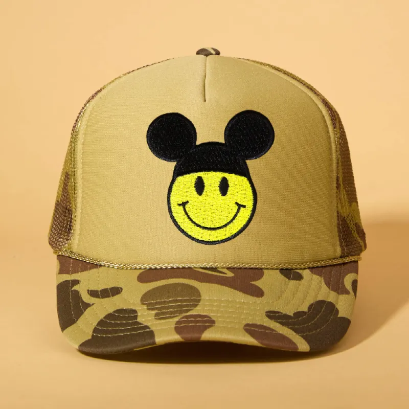 Custom Patch Trucker sold by Ascot + Hart