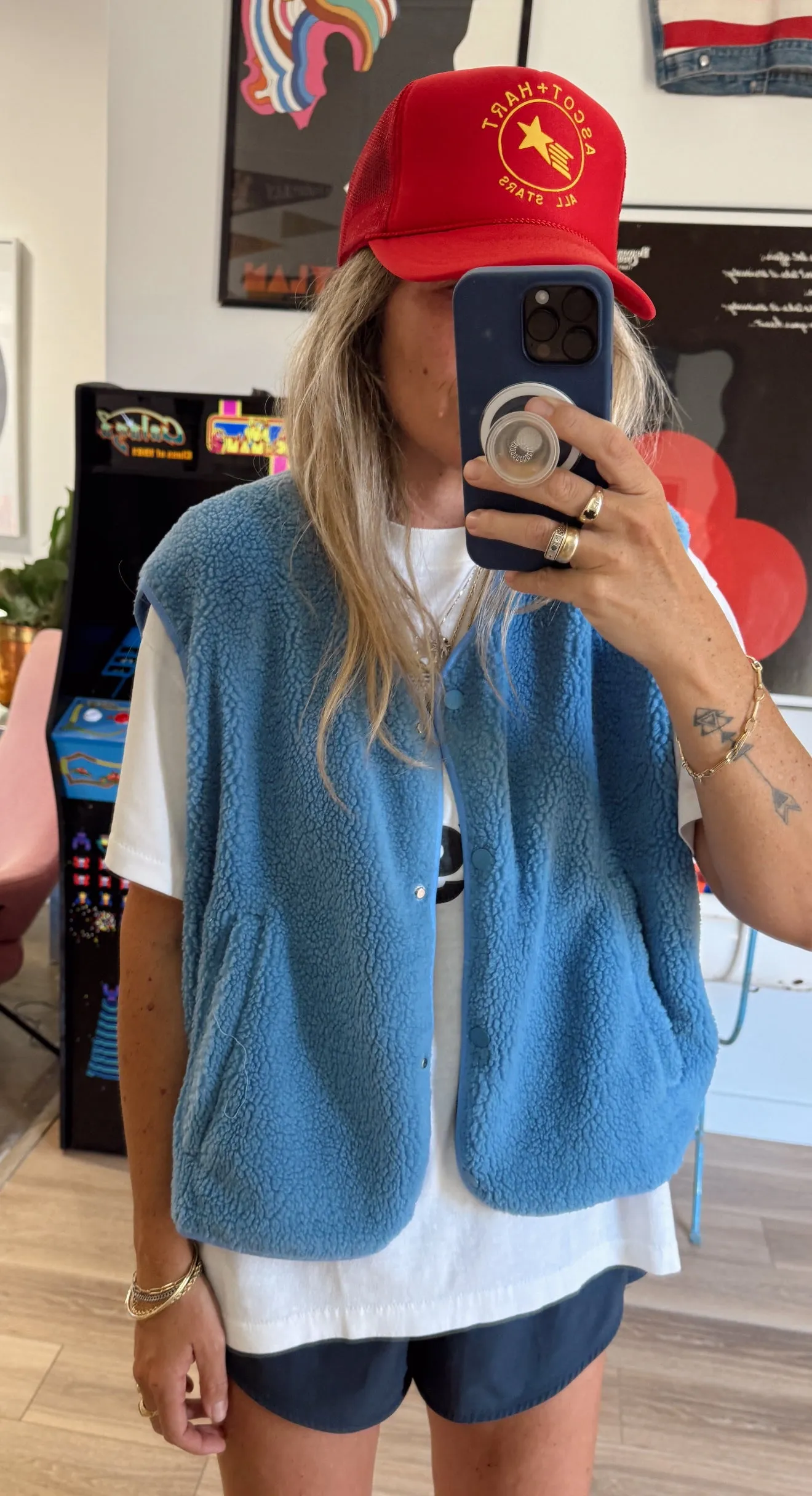 Sedona Fleece Vest sold by Ascot + Hart product image thumbnail 2