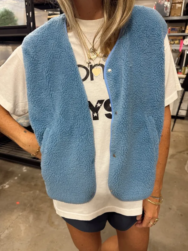 Sedona Fleece Vest sold by Ascot + Hart