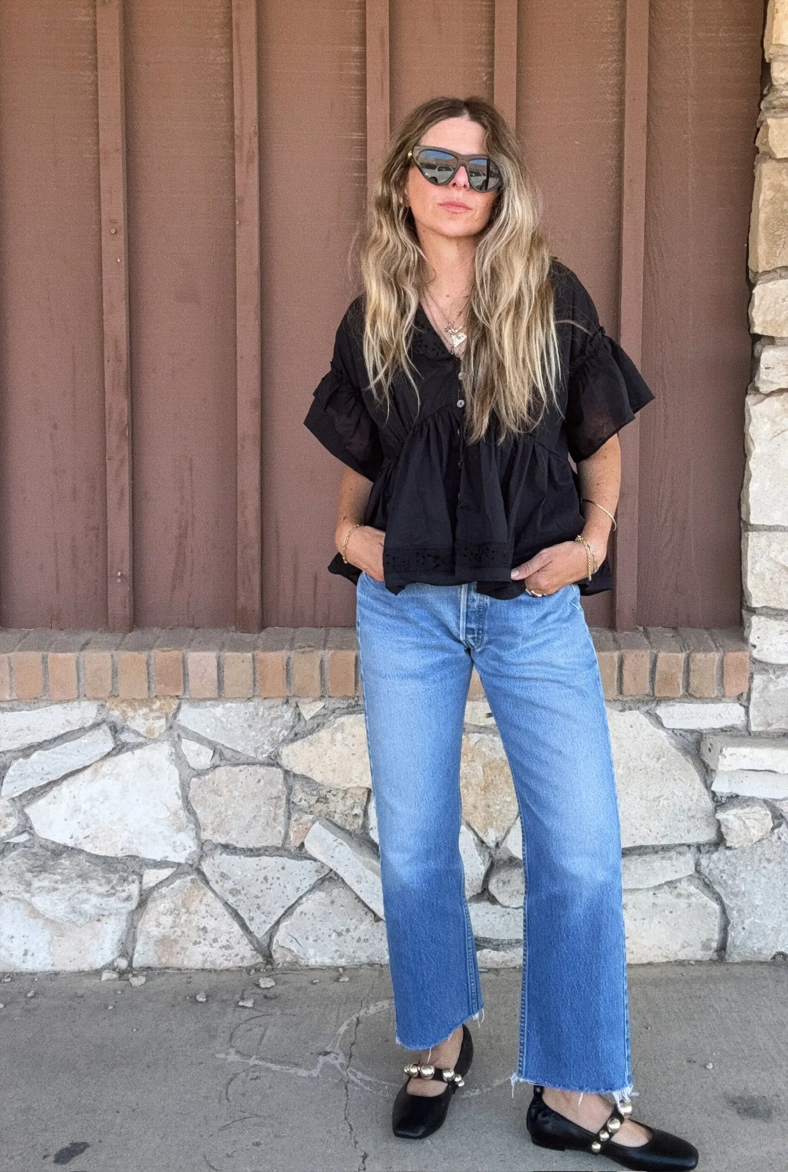 The Faye Blouse sold by Ascot + Hart product image thumbnail 3