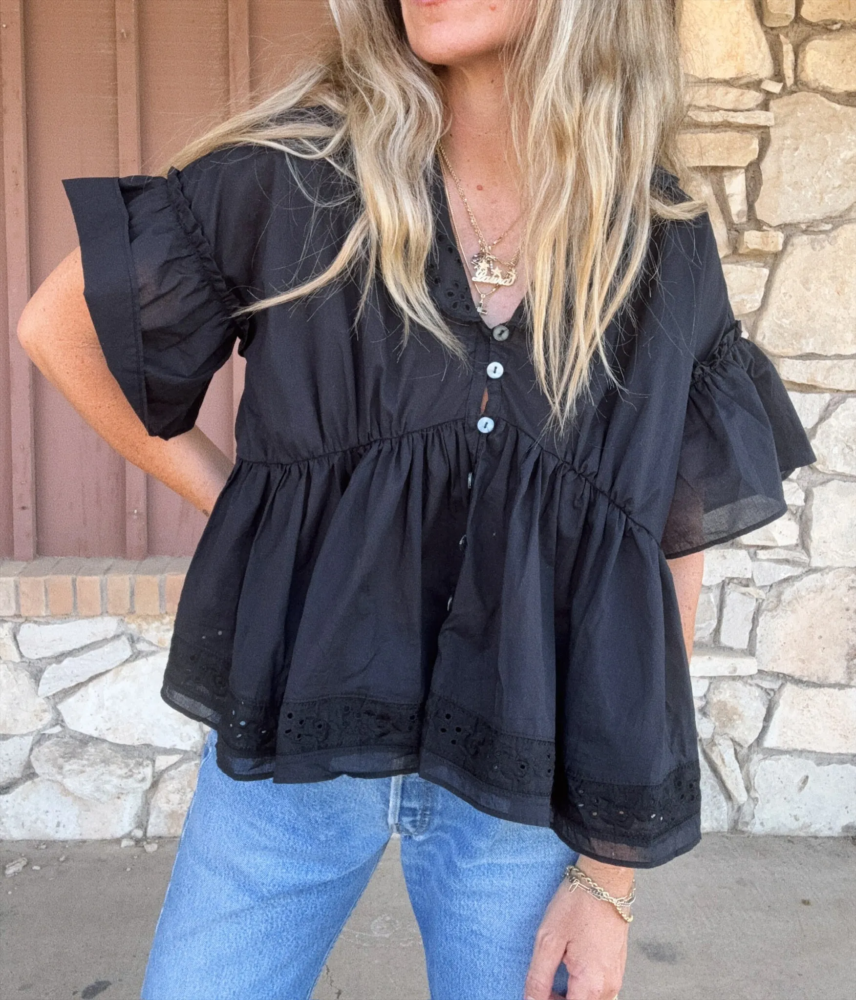 The Faye Blouse sold by Ascot + Hart product image thumbnail 2