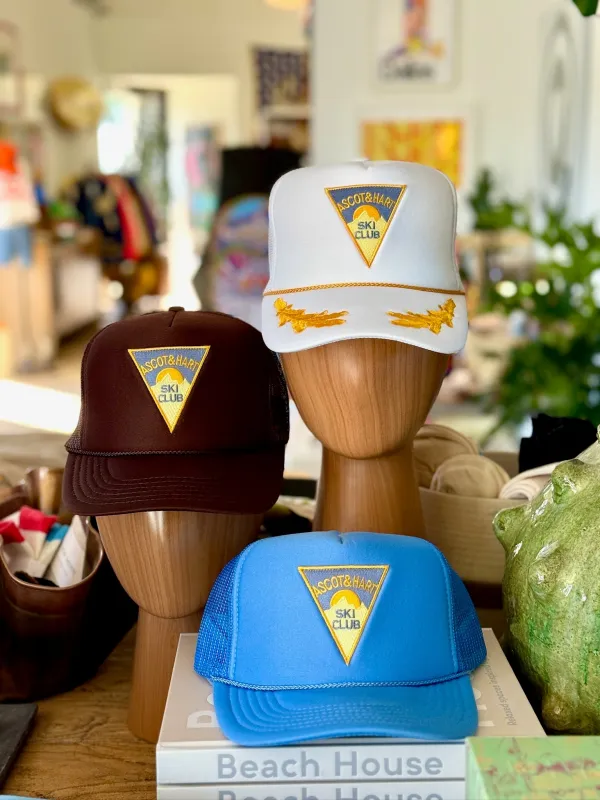 A+H Ski Club Patch Trucker sold by Ascot + Hart