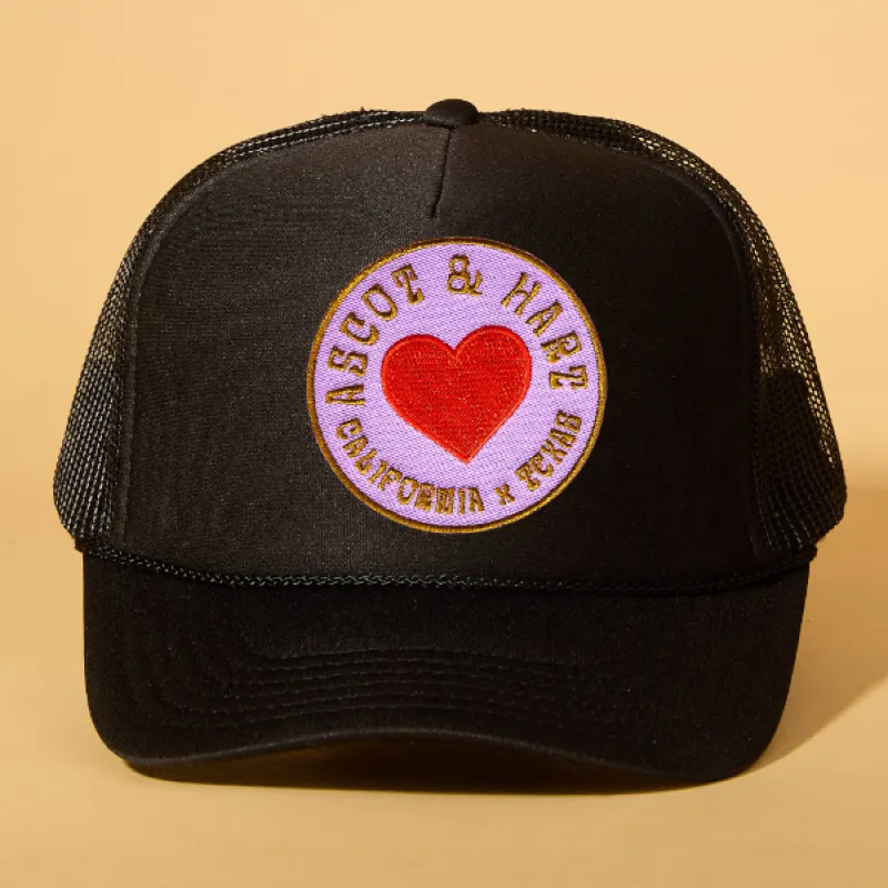 Custom Patch Trucker sold by Ascot + Hart