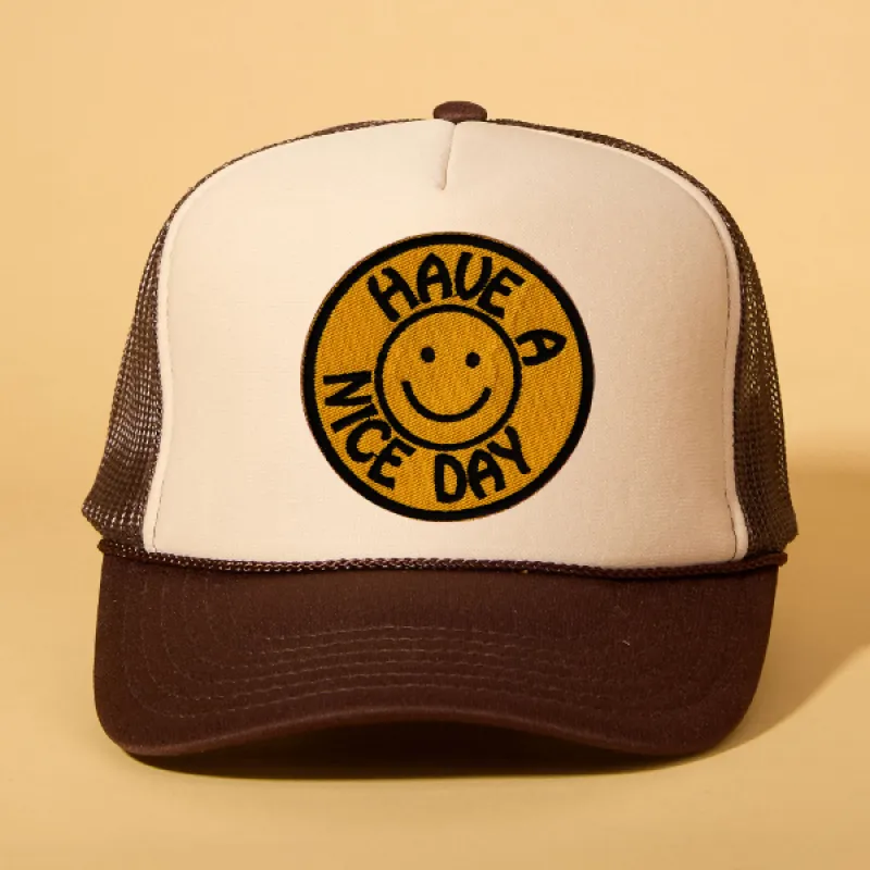 Custom Patch Trucker sold by Ascot + Hart