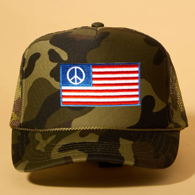 Custom Patch Trucker sold by Ascot + Hart