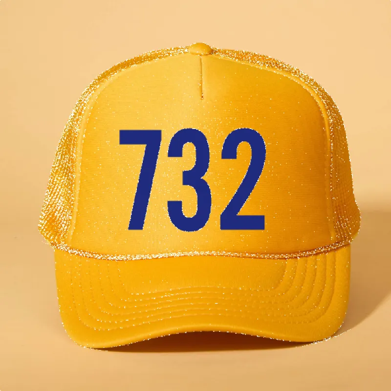 Custom Area Code Trucker sold by Ascot + Hart