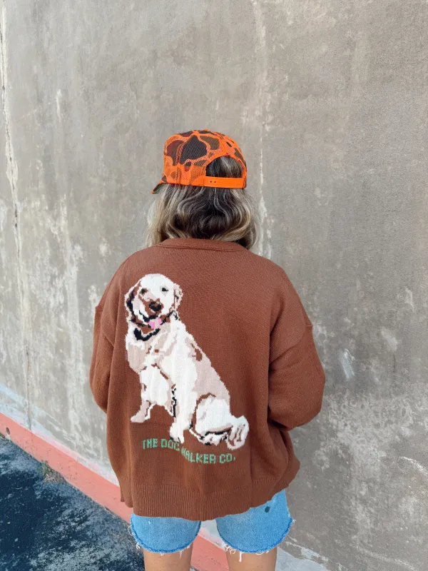 Golden Retriever Cardigan sold by Ascot + Hart