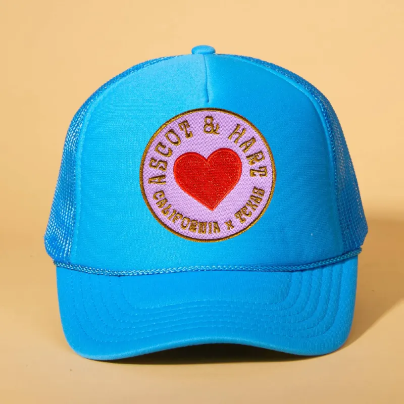 Custom Patch Trucker sold by Ascot + Hart