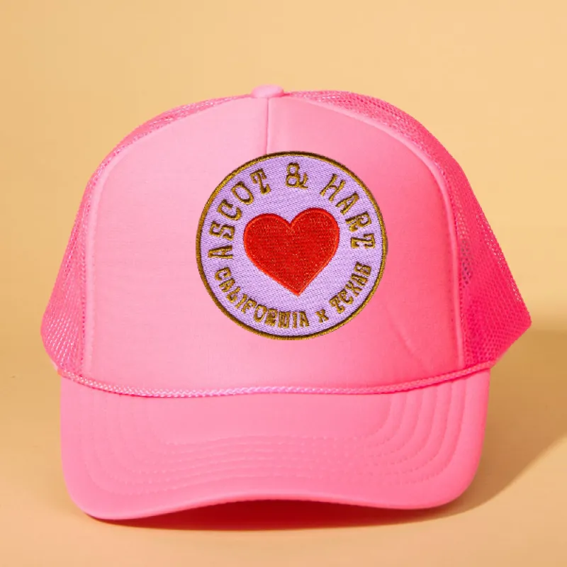 Custom Patch Trucker sold by Ascot + Hart