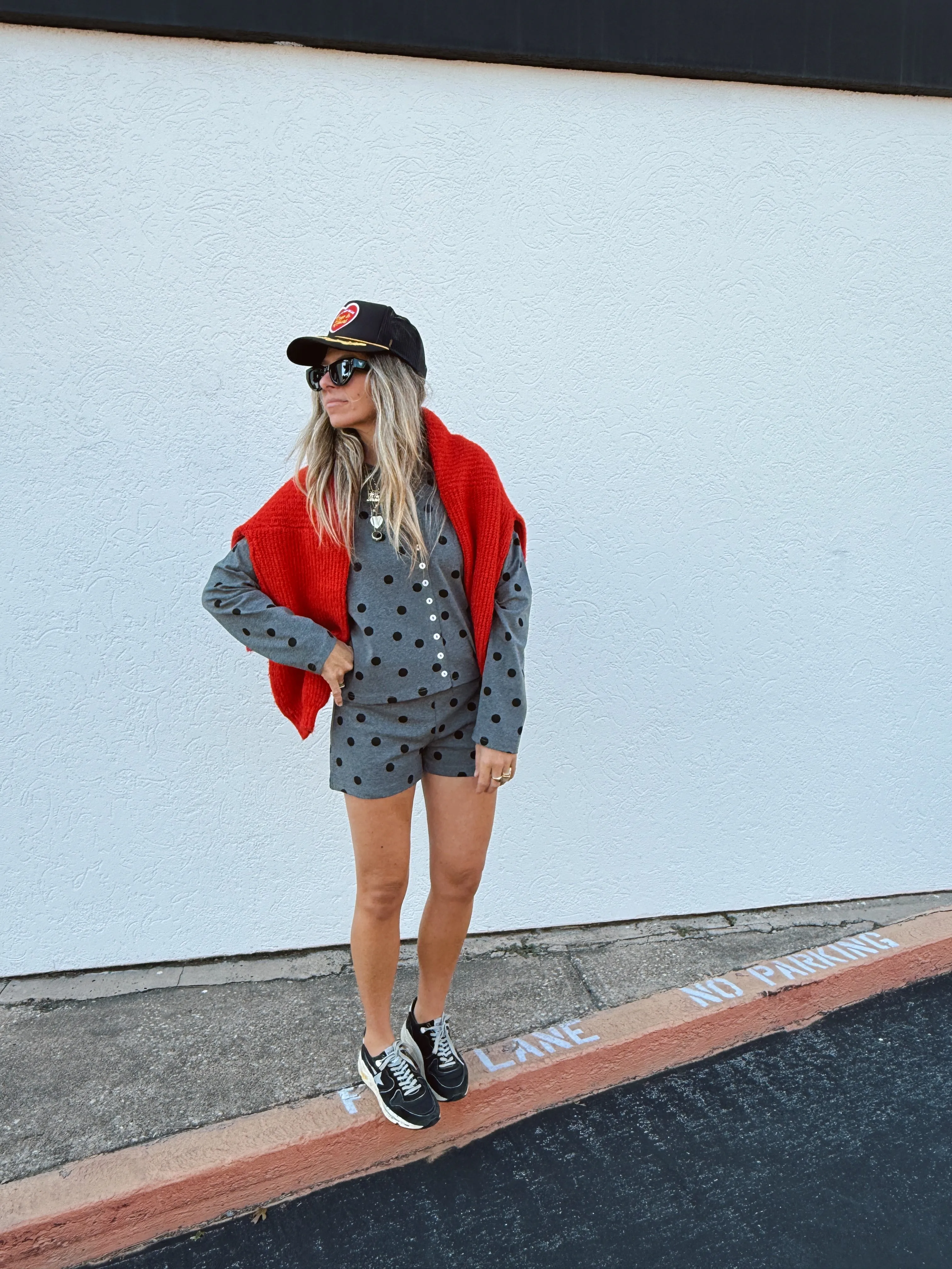 Monroe Polka Dot Cardigan sold by Ascot + Hart product image thumbnail 5