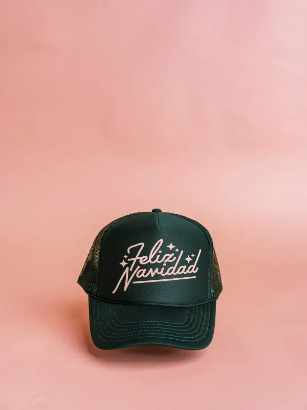 Feliz Navidad Trucker sold by Ascot + Hart