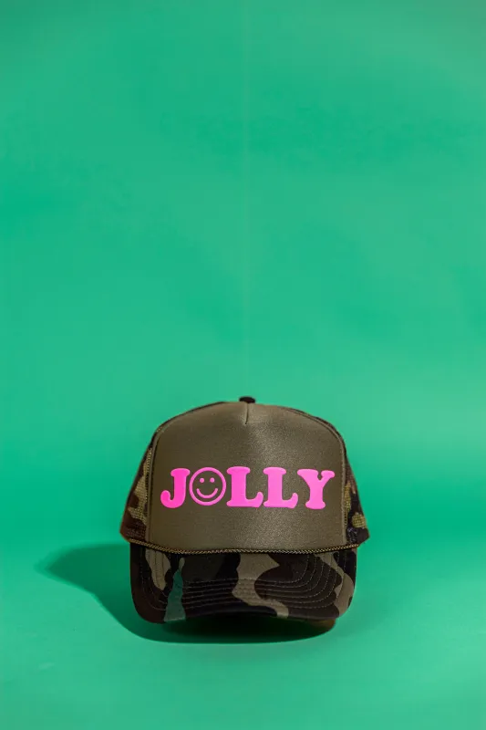 Jolly Camo Trucker sold by Ascot + Hart