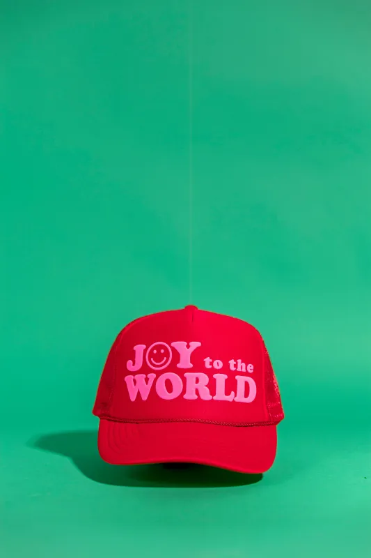 Joy To The World Trucker sold by Ascot + Hart