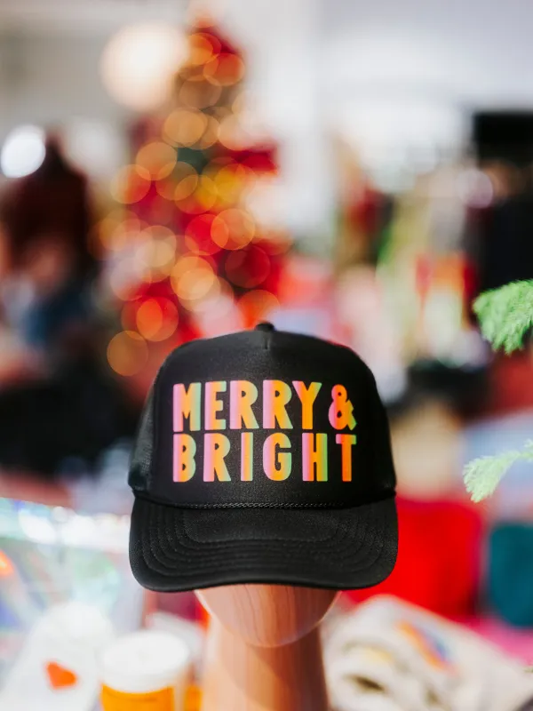 Merry and Bright Trucker sold by Ascot + Hart