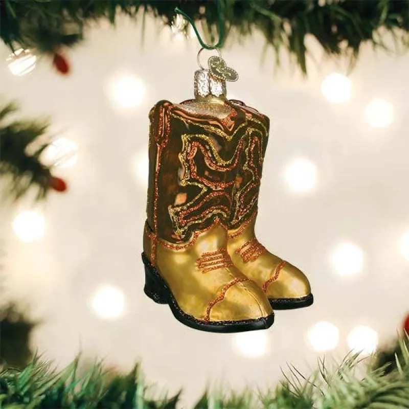 Cowboy Boots Ornament sold by Ascot + Hart