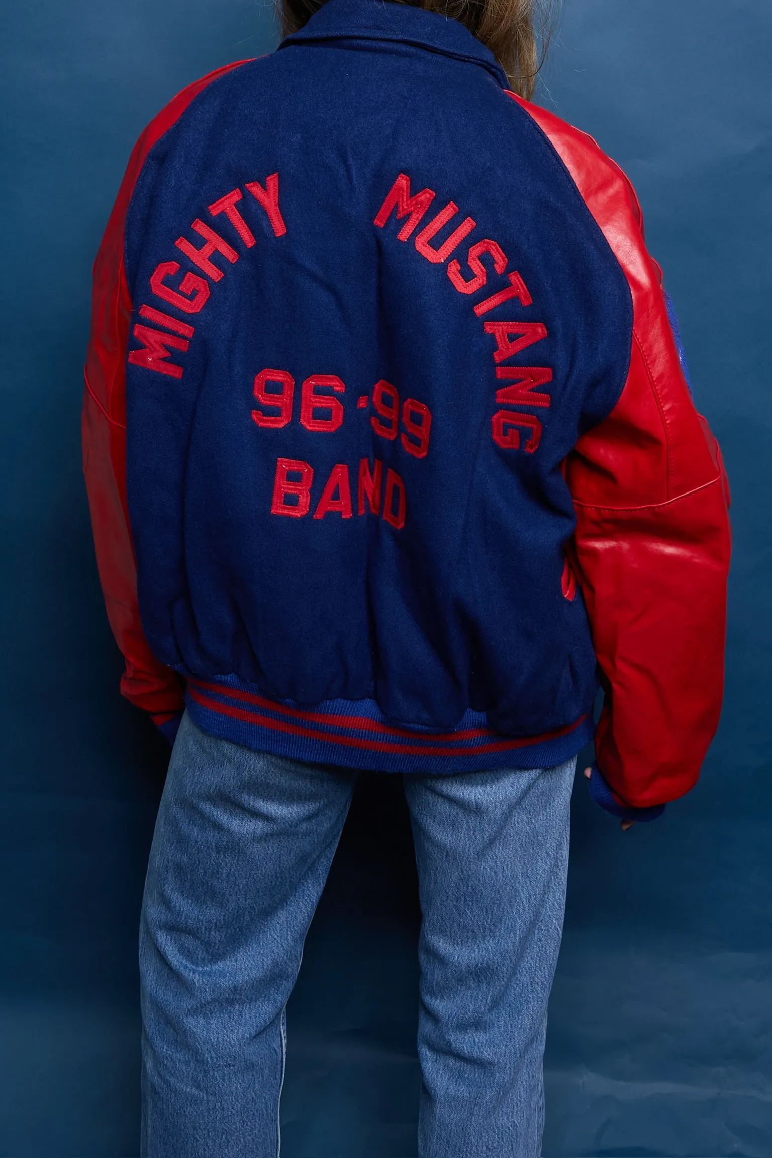 Vintage "P" Varsity Band Letterman Jacket sold by Ascot + Hart product image thumbnail 2