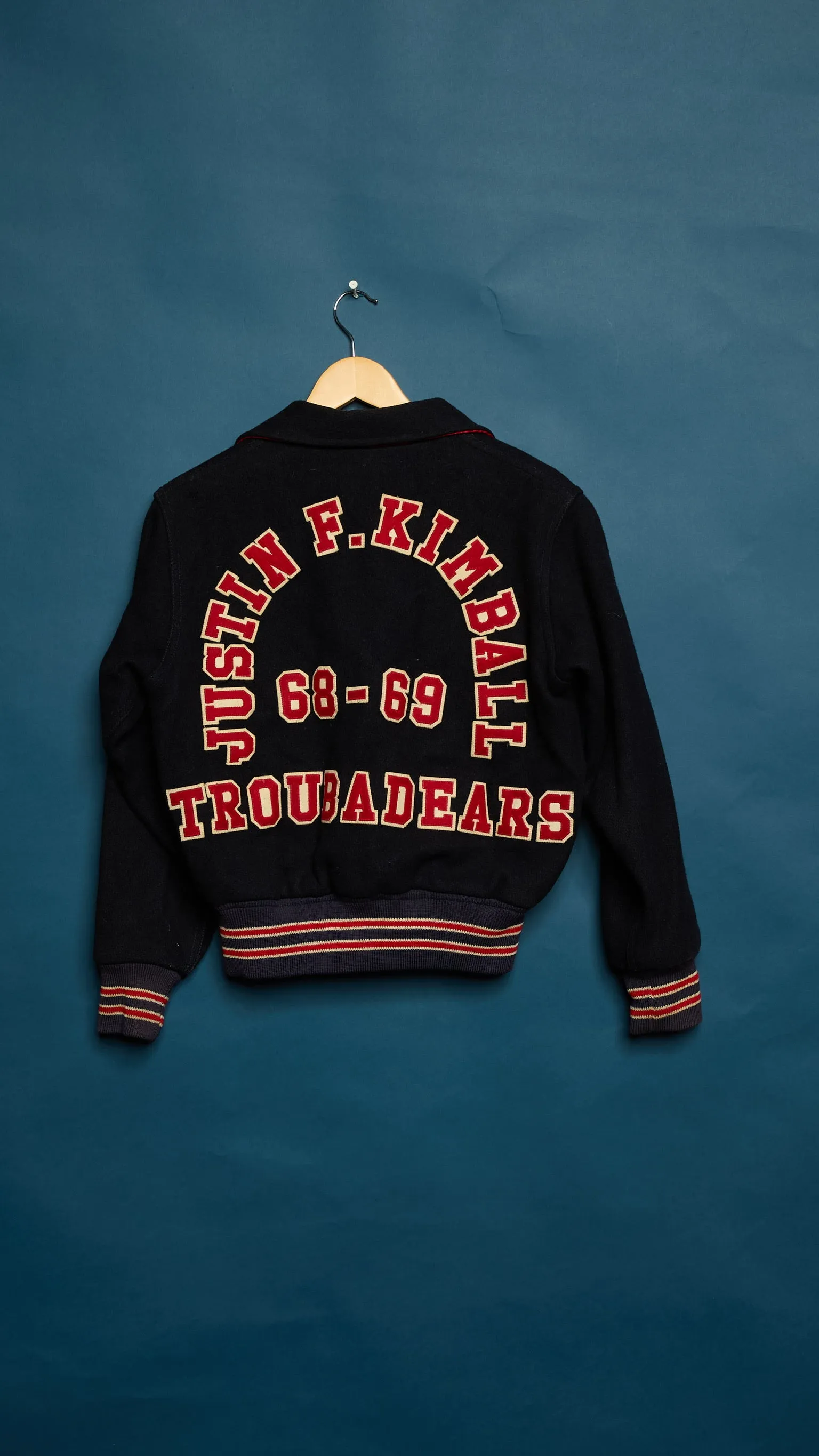 Vintage "K" Varsity Letterman Jacket sold by Ascot + Hart product image thumbnail 4