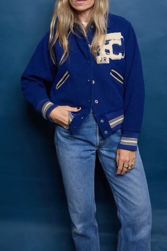 Vintage "FC" Varsity Letterman Jacket sold by Ascot + Hart