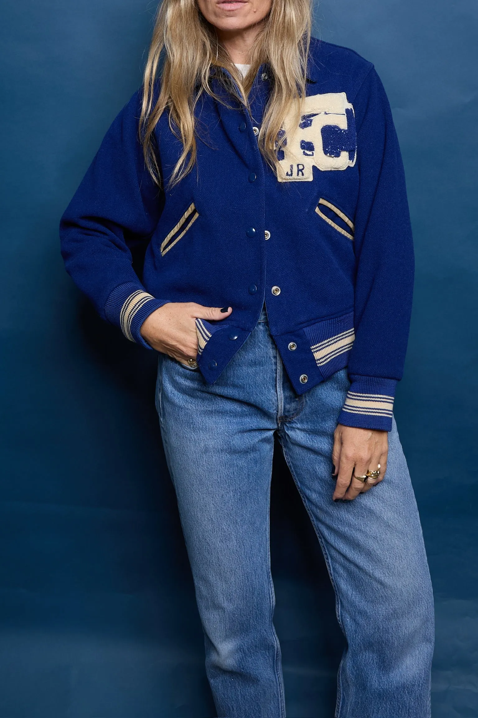 Vintage "FC" Varsity Letterman Jacket sold by Ascot + Hart