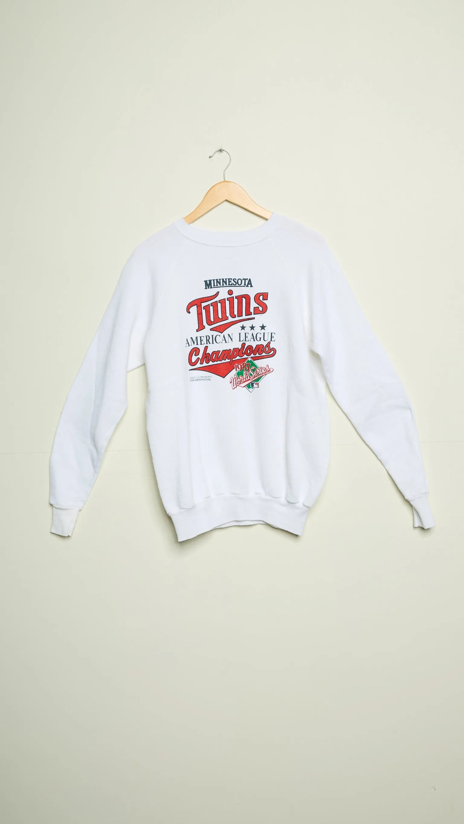 Vintage Twins '87 AL Champs Pullover sold by Ascot + Hart