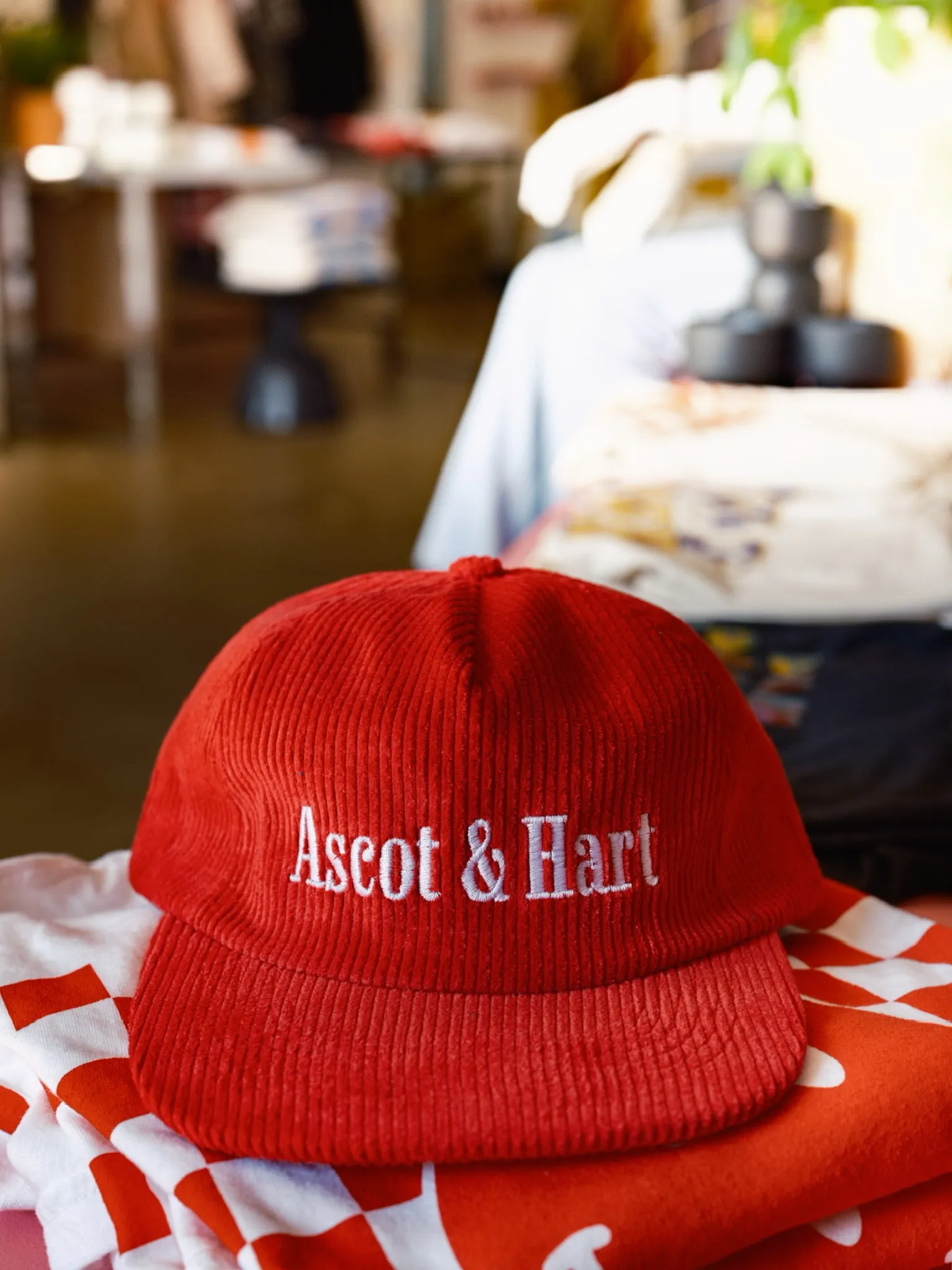 Ascot & Hart Signature Cord Hat sold by Ascot + Hart