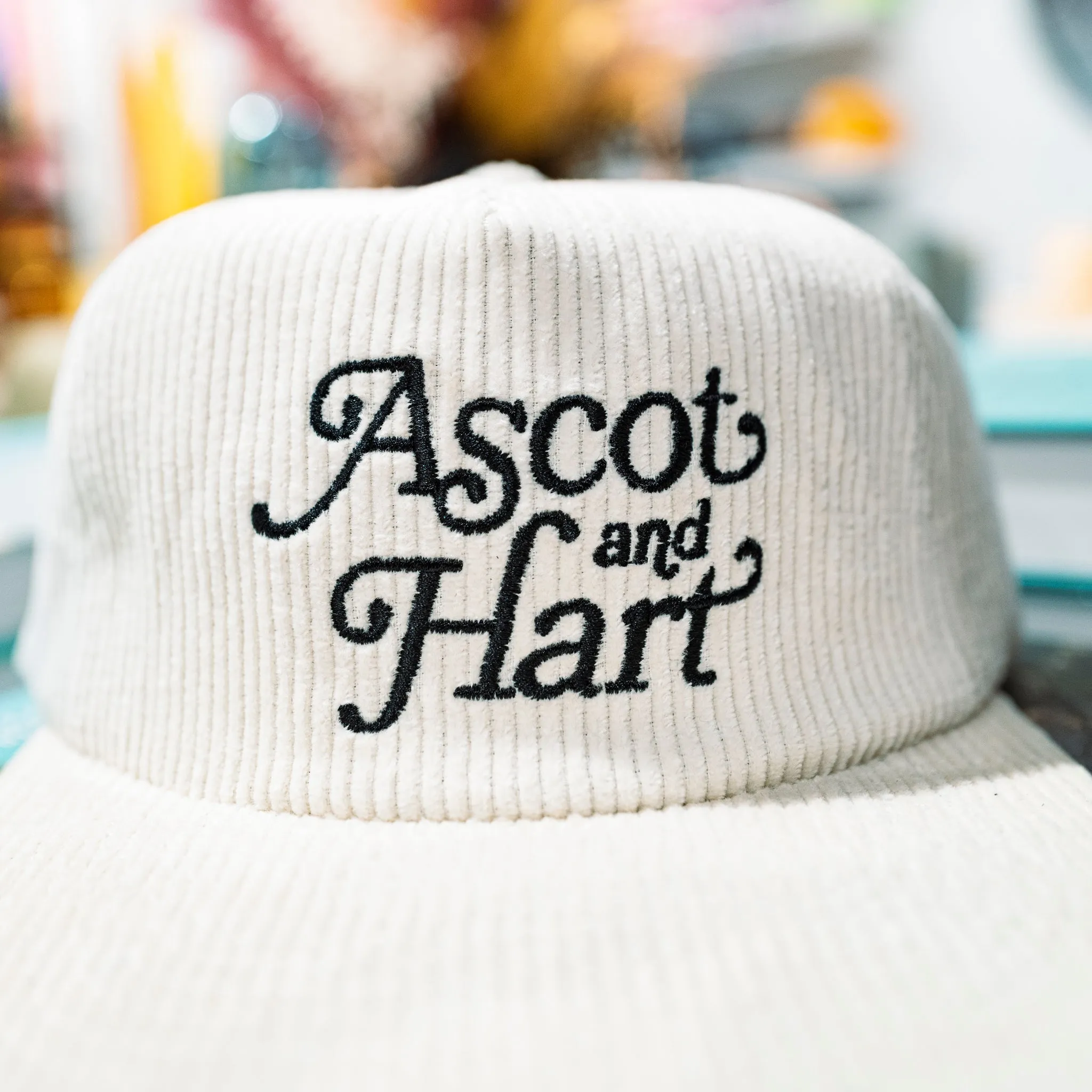 A + H Classic Cord Hat sold by Ascot + Hart product image thumbnail 3
