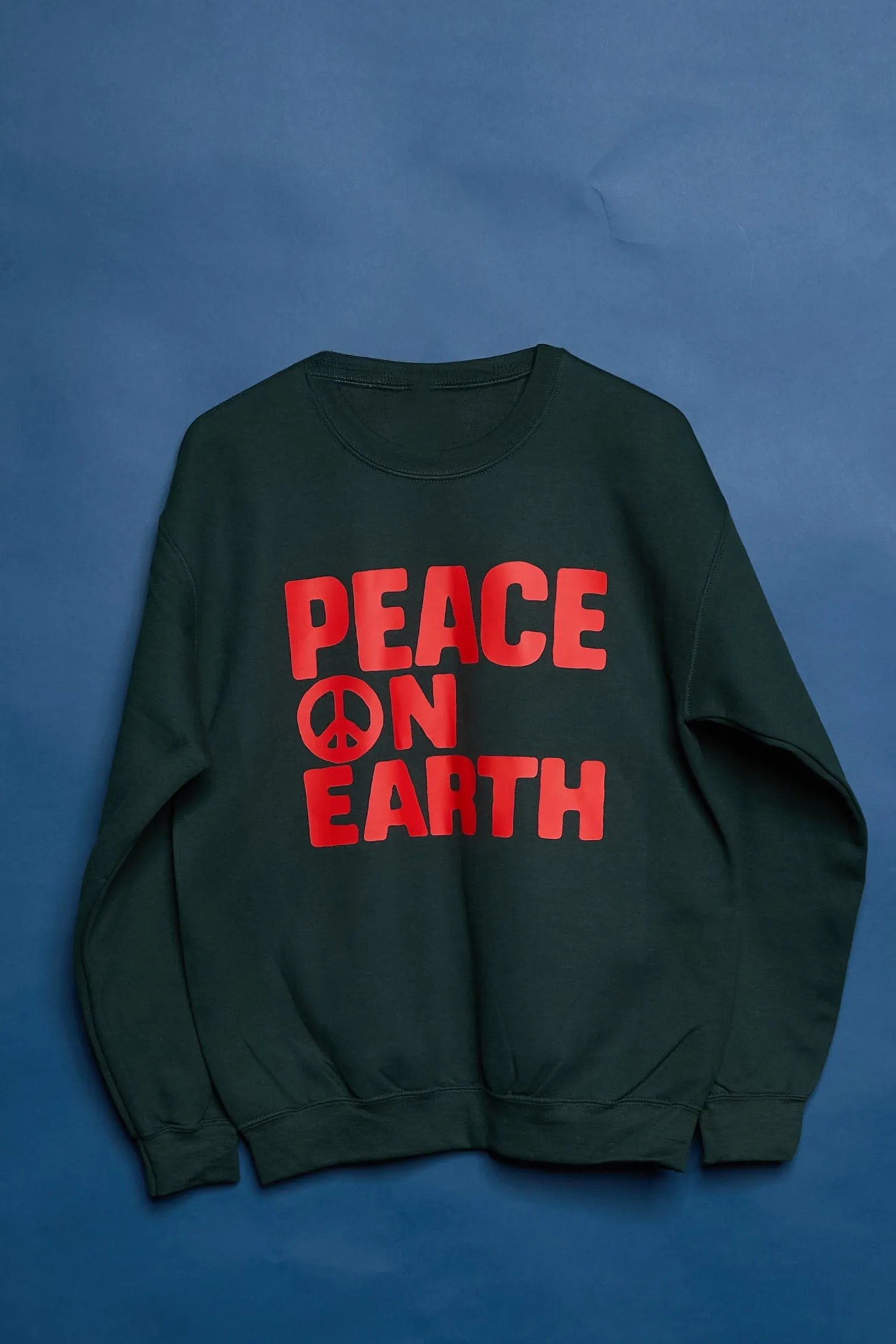 Peace On Earth Crew Pullover sold by Ascot + Hart product image thumbnail 2