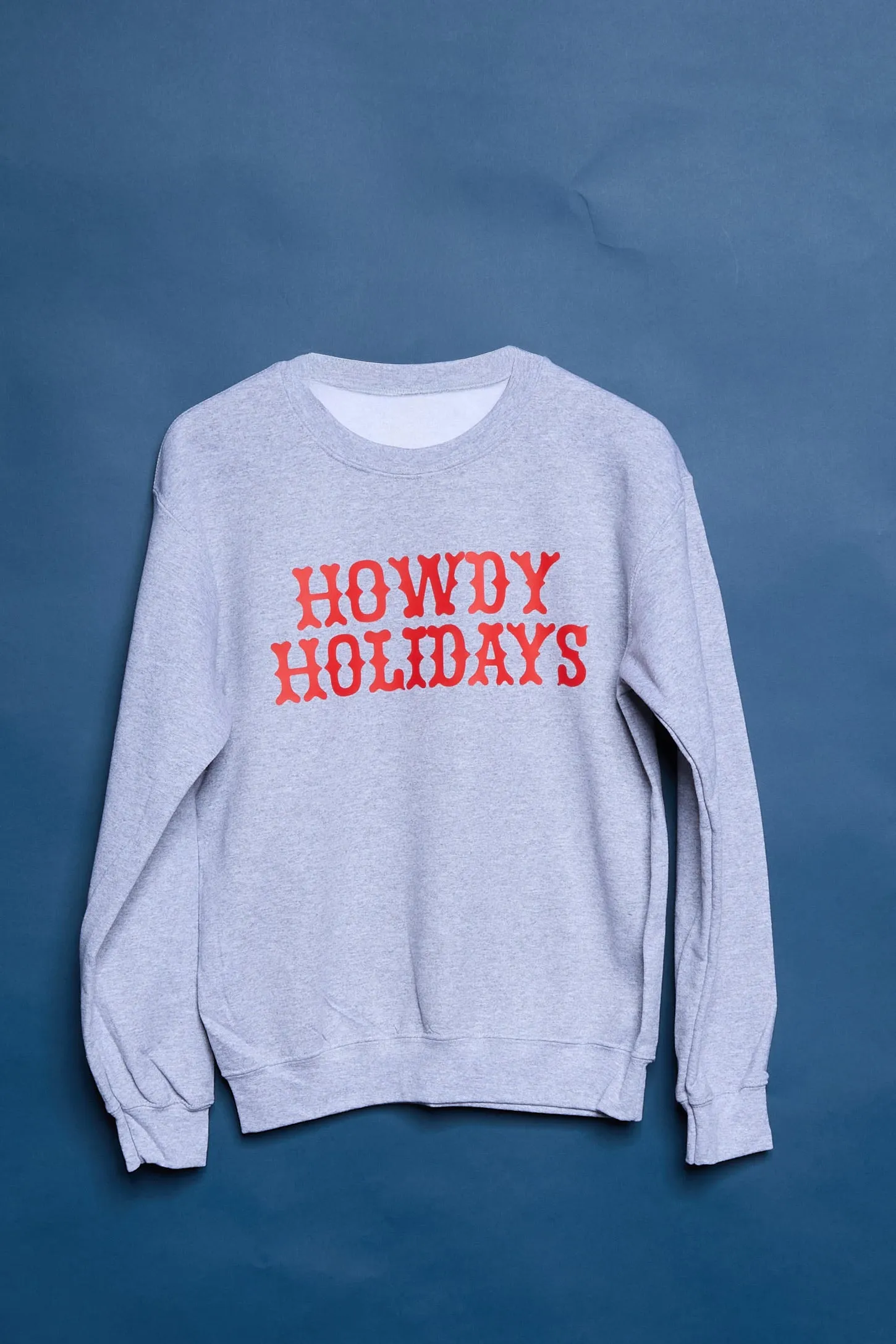 Howdy Holidays Crew Pullover sold by Ascot + Hart product image thumbnail 2
