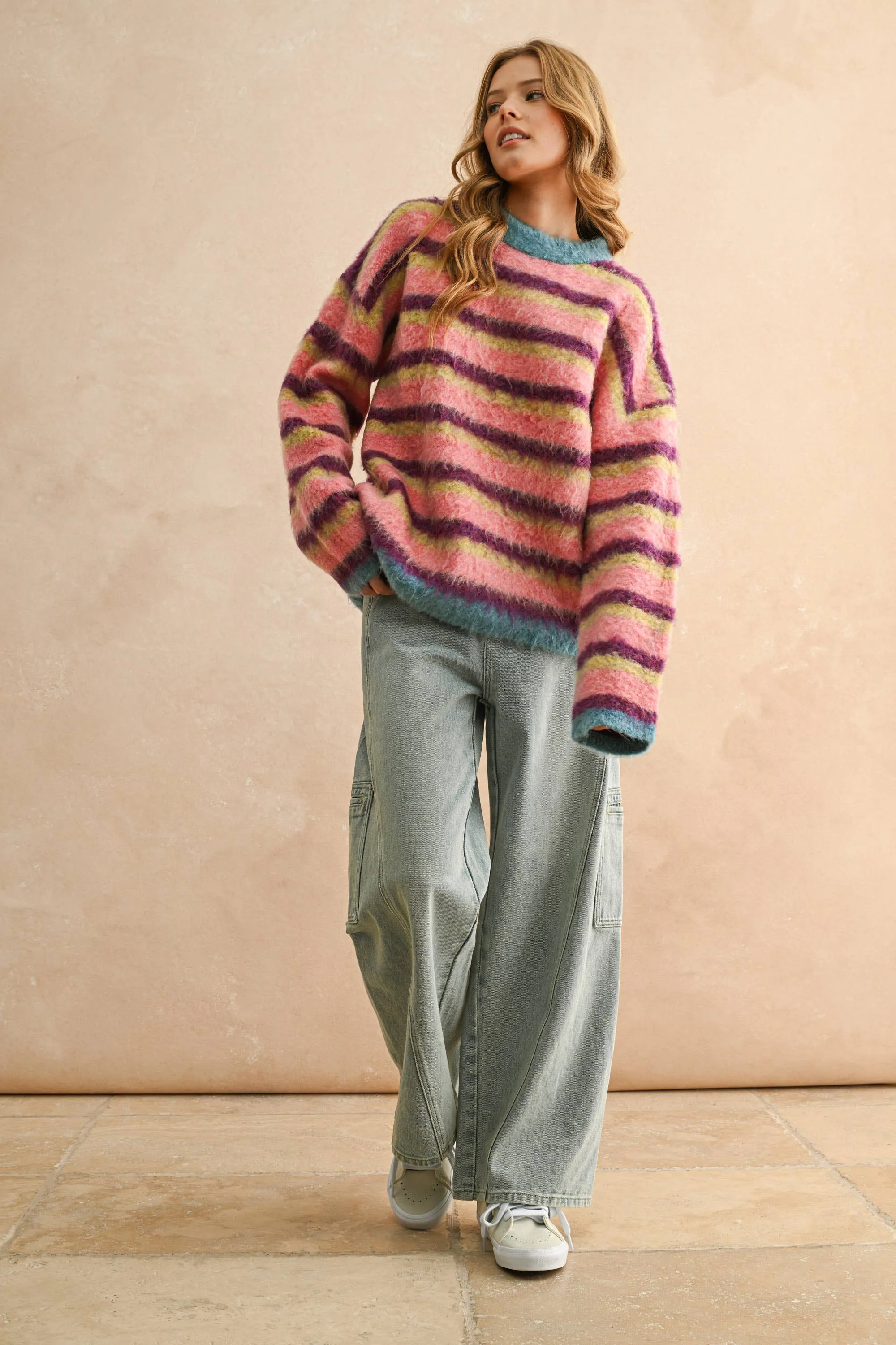 Colby Striped Sweater sold by Ascot + Hart product image thumbnail 3