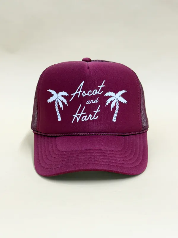 Ascot + Hart Twin Palm Trucker sold by Ascot + Hart