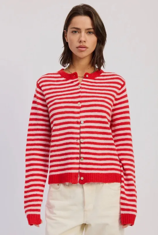Arden Striped Cardigan sold by Ascot + Hart