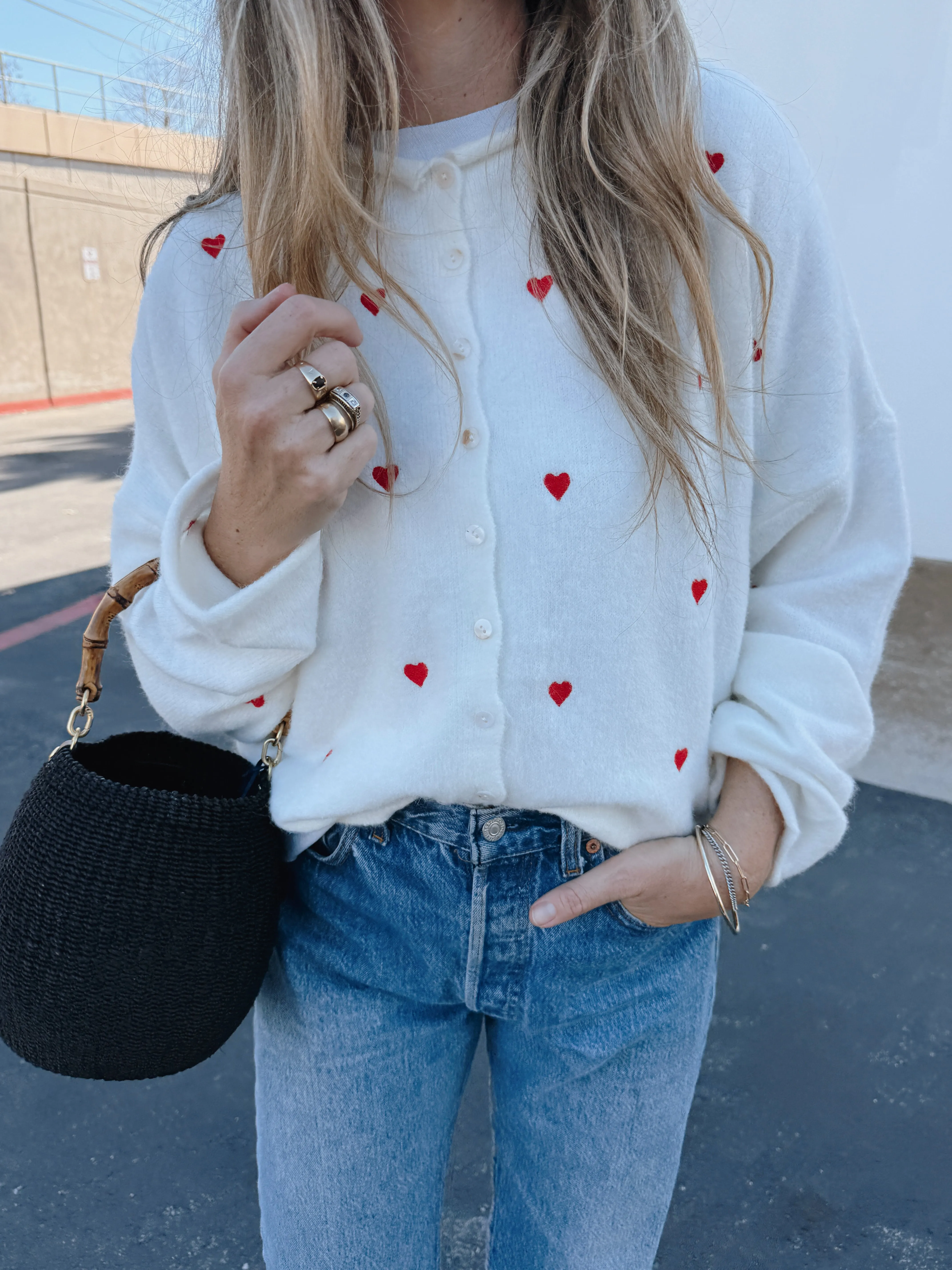 Leighton Heart Cardigan sold by Ascot + Hart product image thumbnail 2