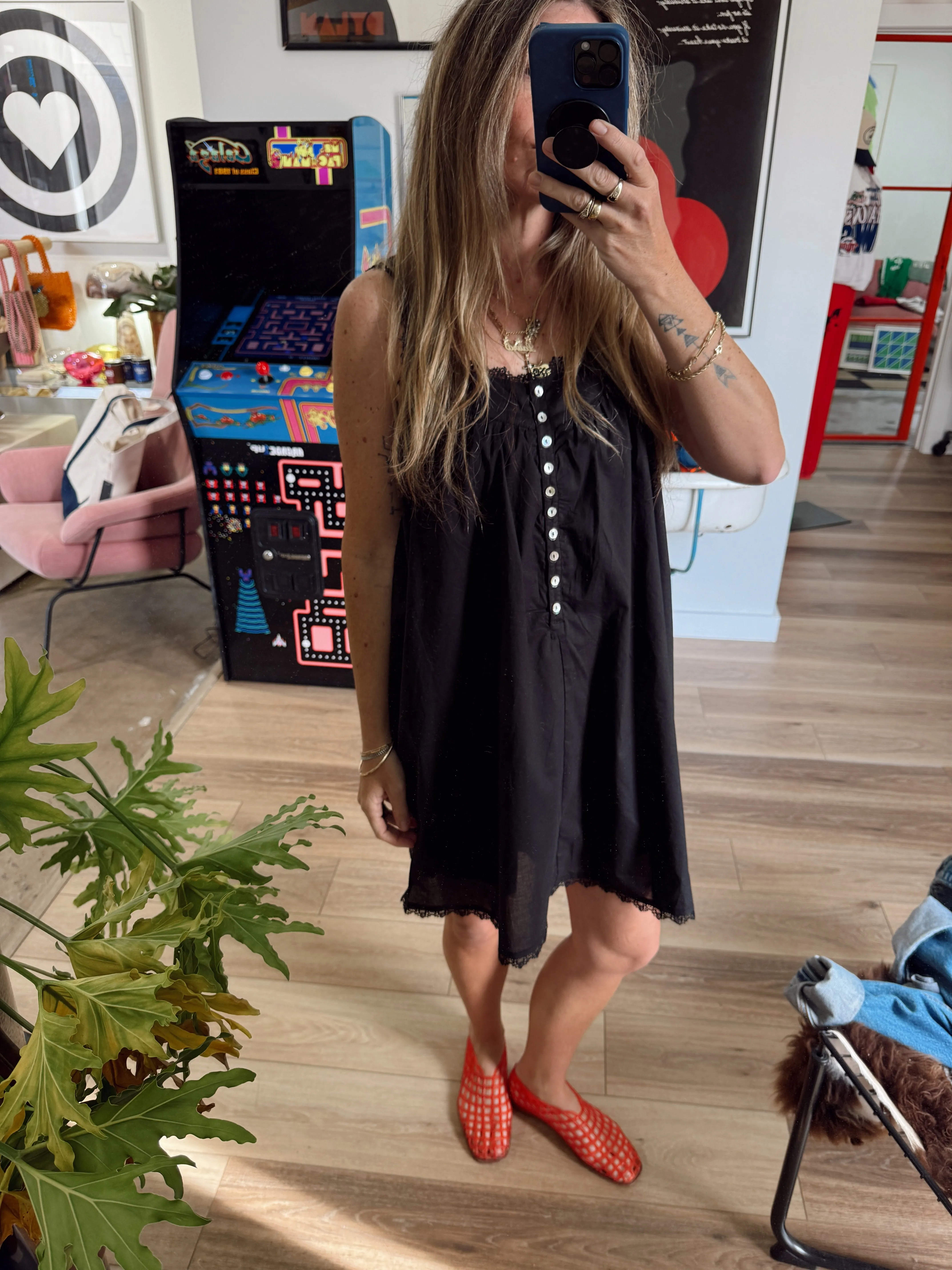 Matilda Lace Mini Dress sold by Ascot + Hart