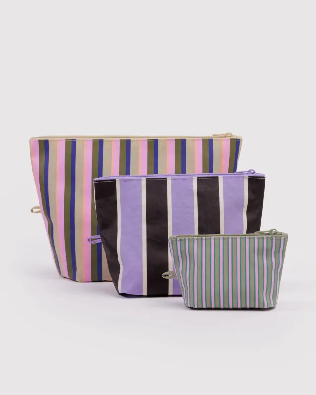 Go Pouch Set - Candy Shop Stripes sold by Ascot + Hart