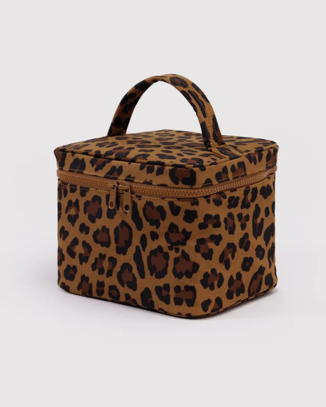 Large Cosmetic Case - Leopard sold by Ascot + Hart