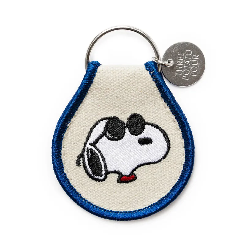 3P4 x Peanuts® - Joe Cool Patch Keychain sold by Ascot + Hart
